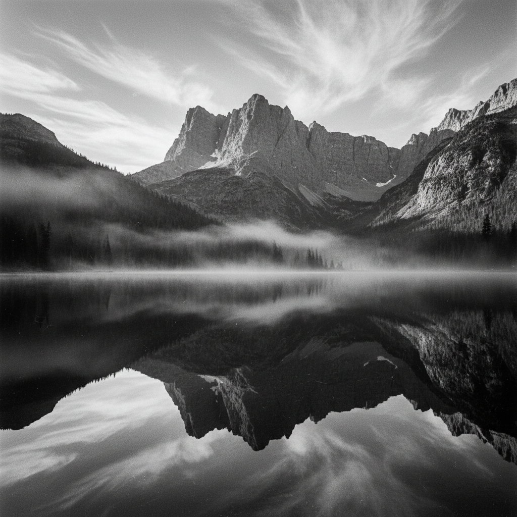 mindfulness meditation — reflection in nature