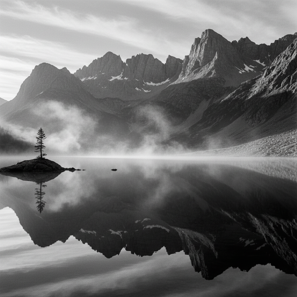 chakras meditação — reflexo na natureza