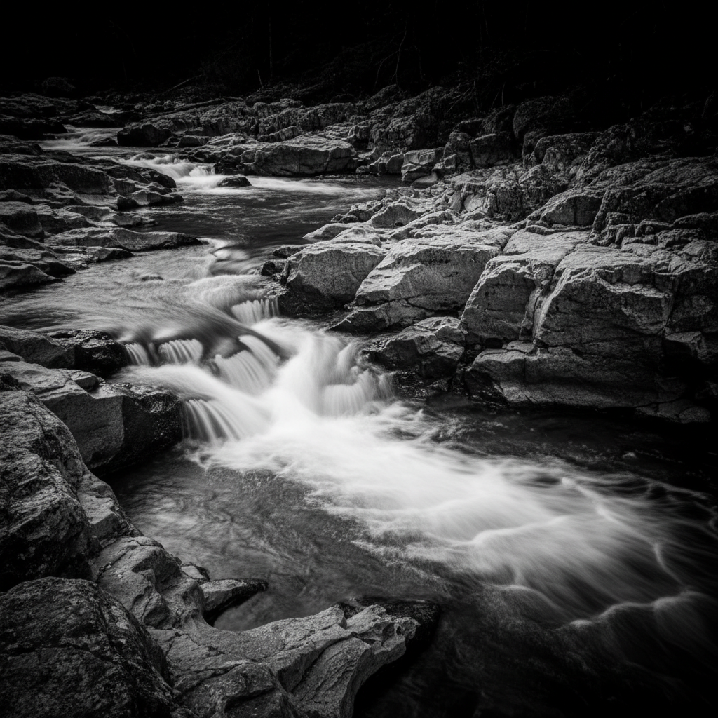 iluminação espiritual — reflexo na natureza