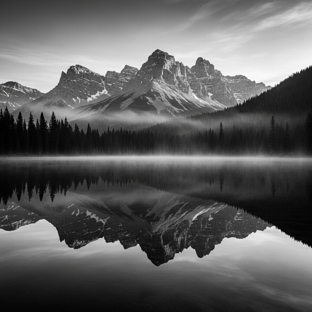 mantra meditação — reflexo na natureza