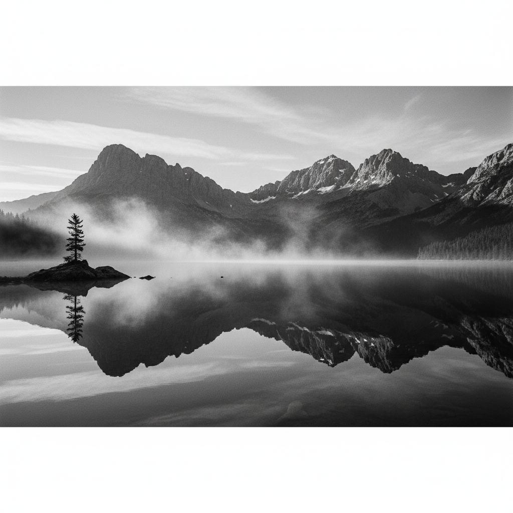 meditacao manha — reflexo na natureza