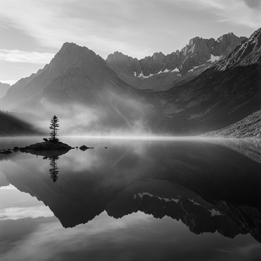 meditacao ativa — reflexo na natureza