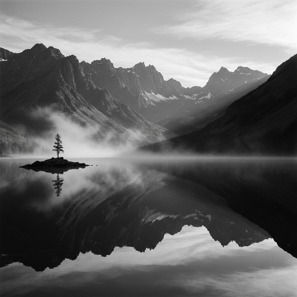 meditacao da cura — reflexo na natureza