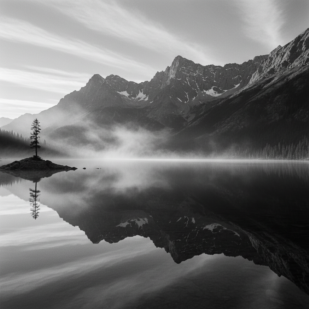 meditacao da prosperidade — reflexo na natureza