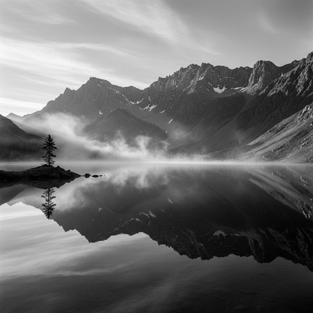 meditação para relaxar — reflexo na natureza