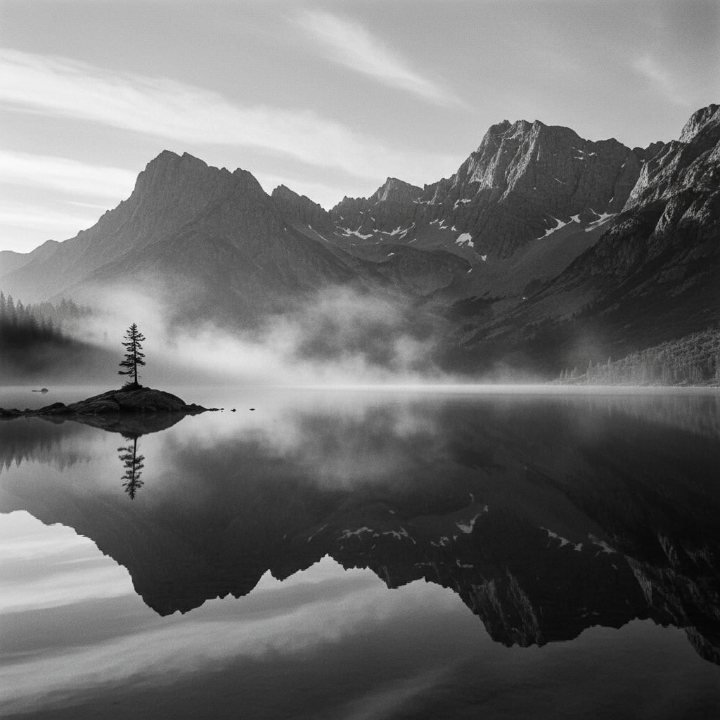 meditacao osho — reflexo na natureza