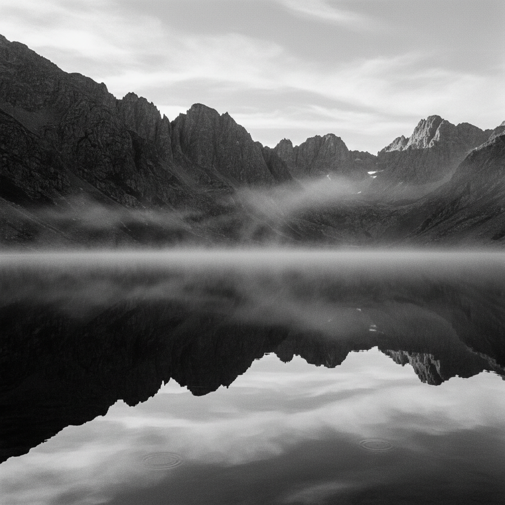 meditacao profunda — reflexo na natureza
