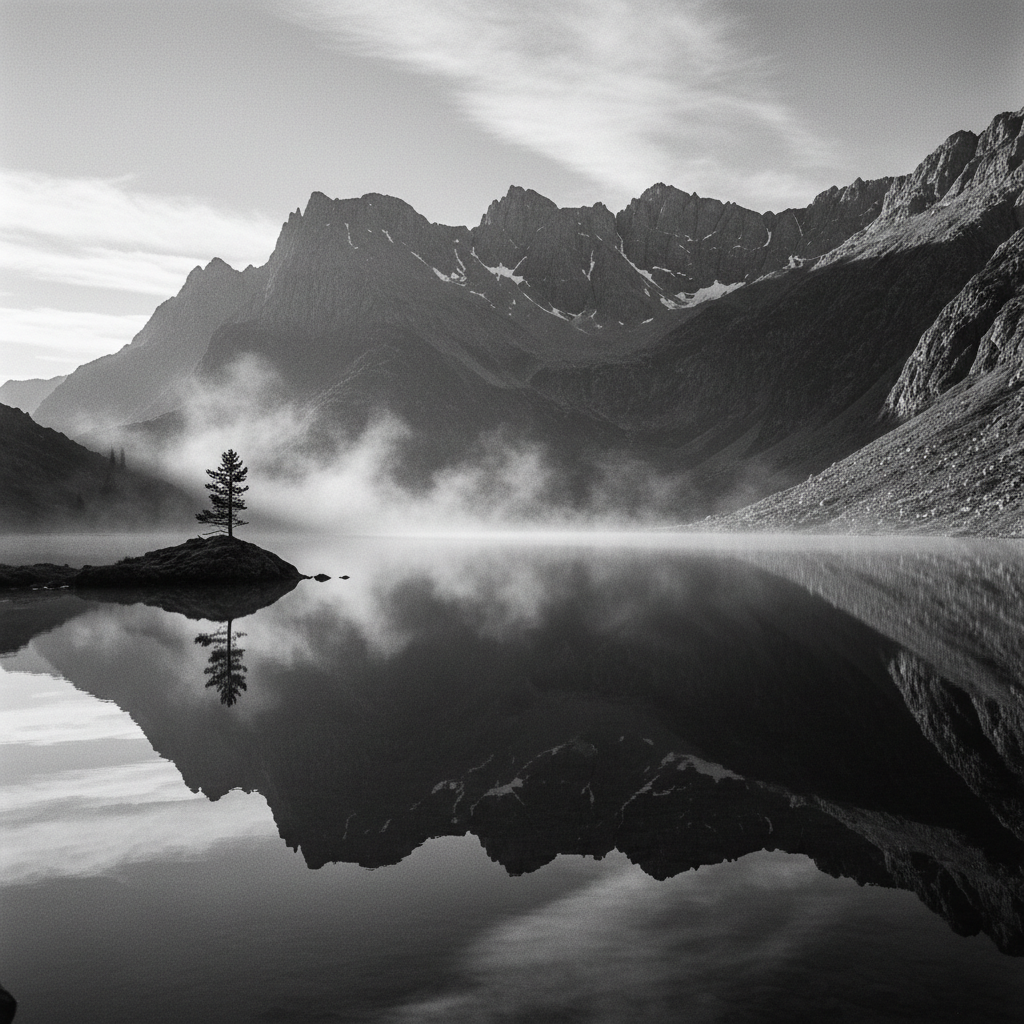 meditacao guiada 5 minutos — reflexo na natureza