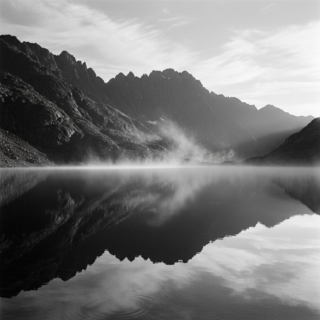 meditation and healing — reflection in nature