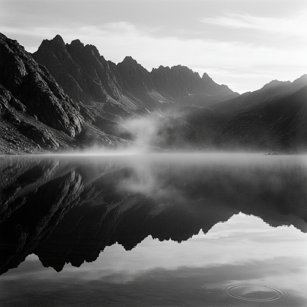 guided meditation to relax body and mind — reflection in nature