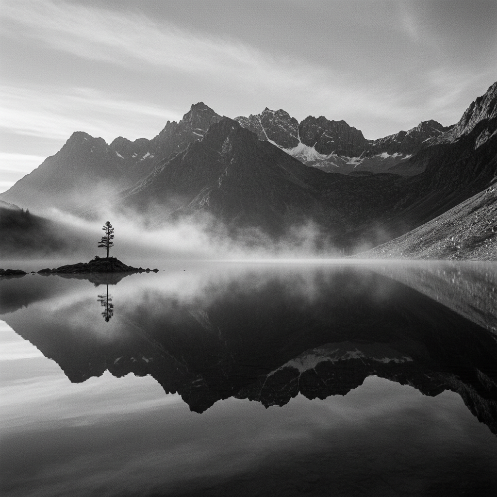 guided meditation relaxation — reflection in nature