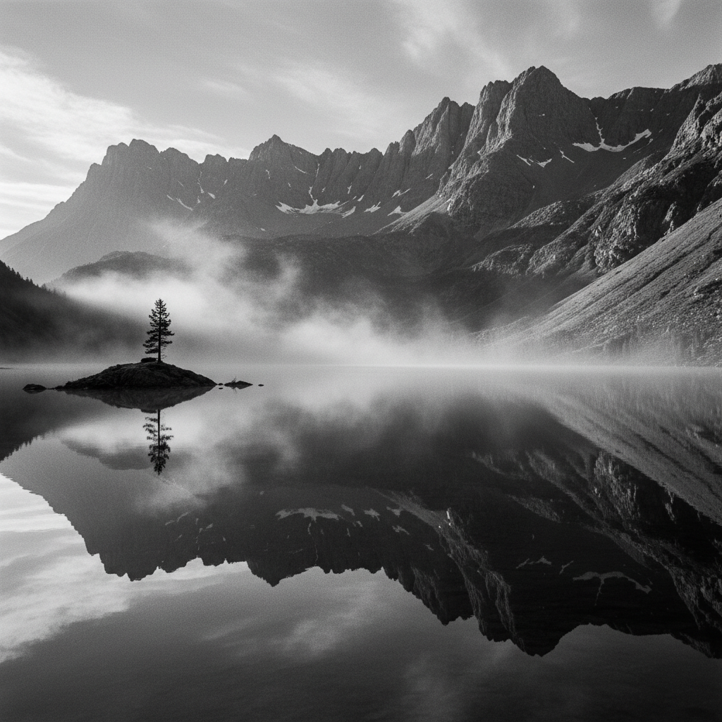meditação iniciante — reflexo na natureza