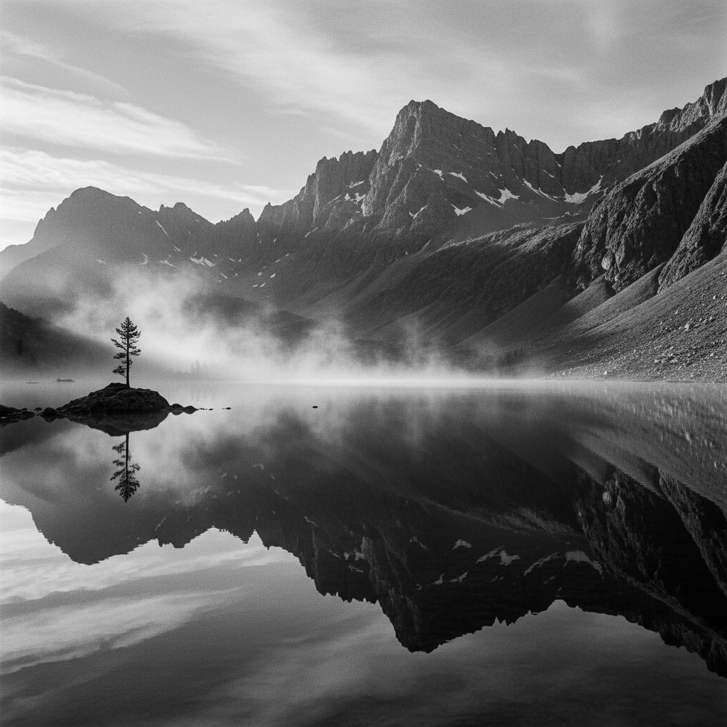 meditação mindfulness como fazer — reflexo na natureza