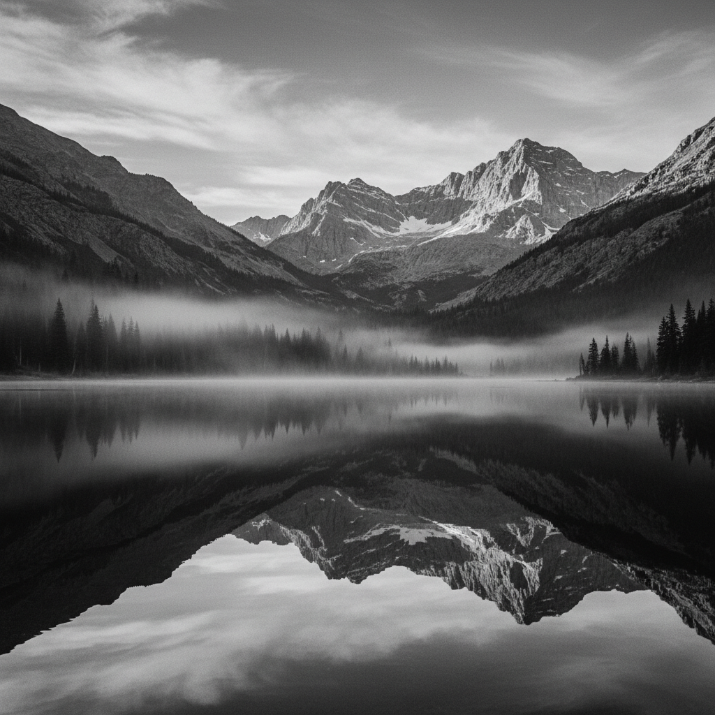 meditação e respiração — reflexo na natureza