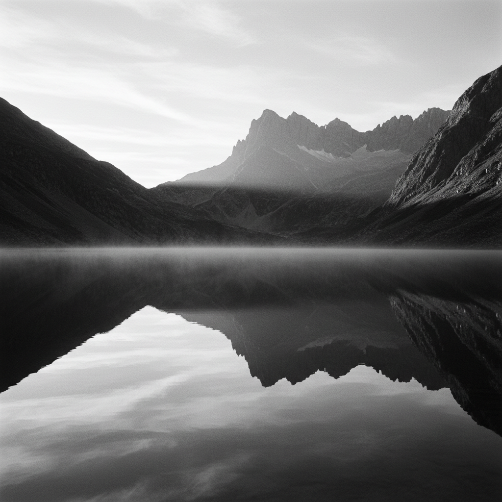 meditação para acalmar a mente e ansiedade — reflexo na natureza
