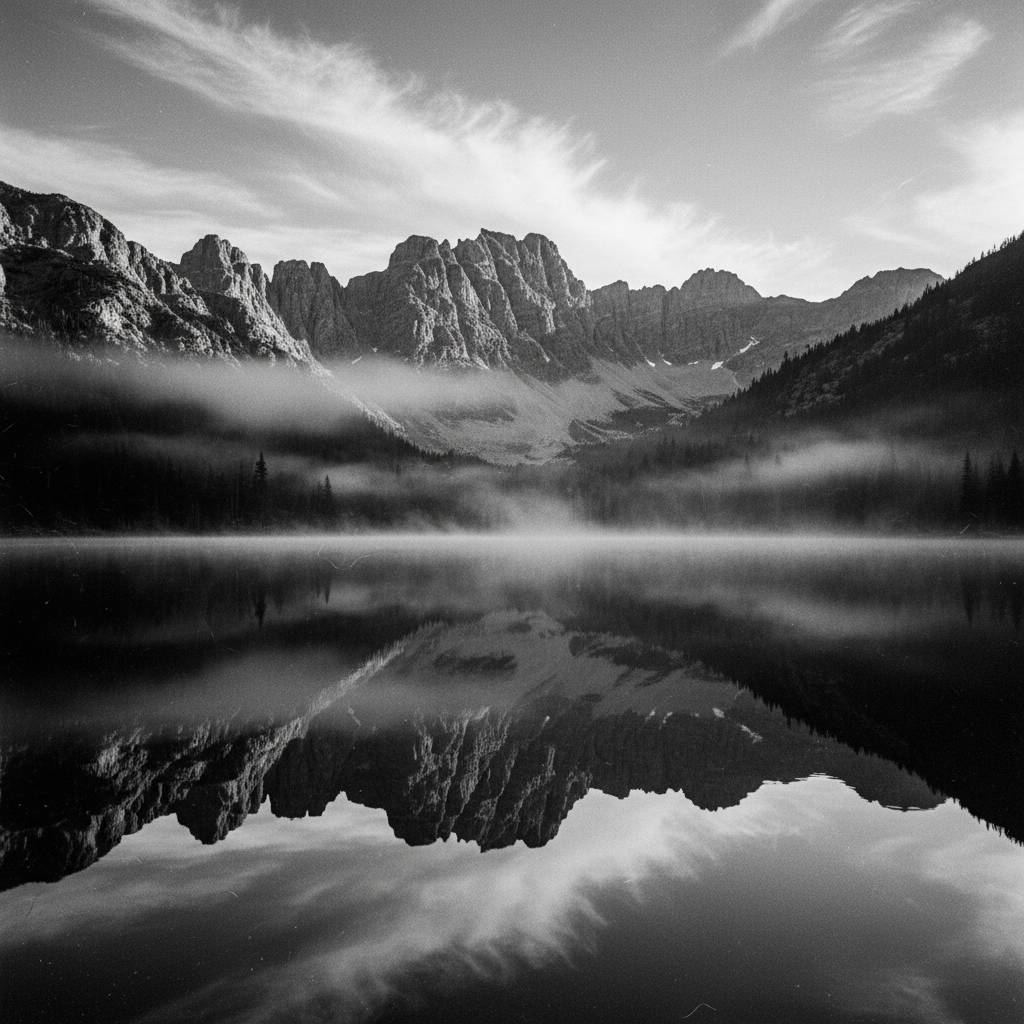 mantra meditação — reflexo na natureza