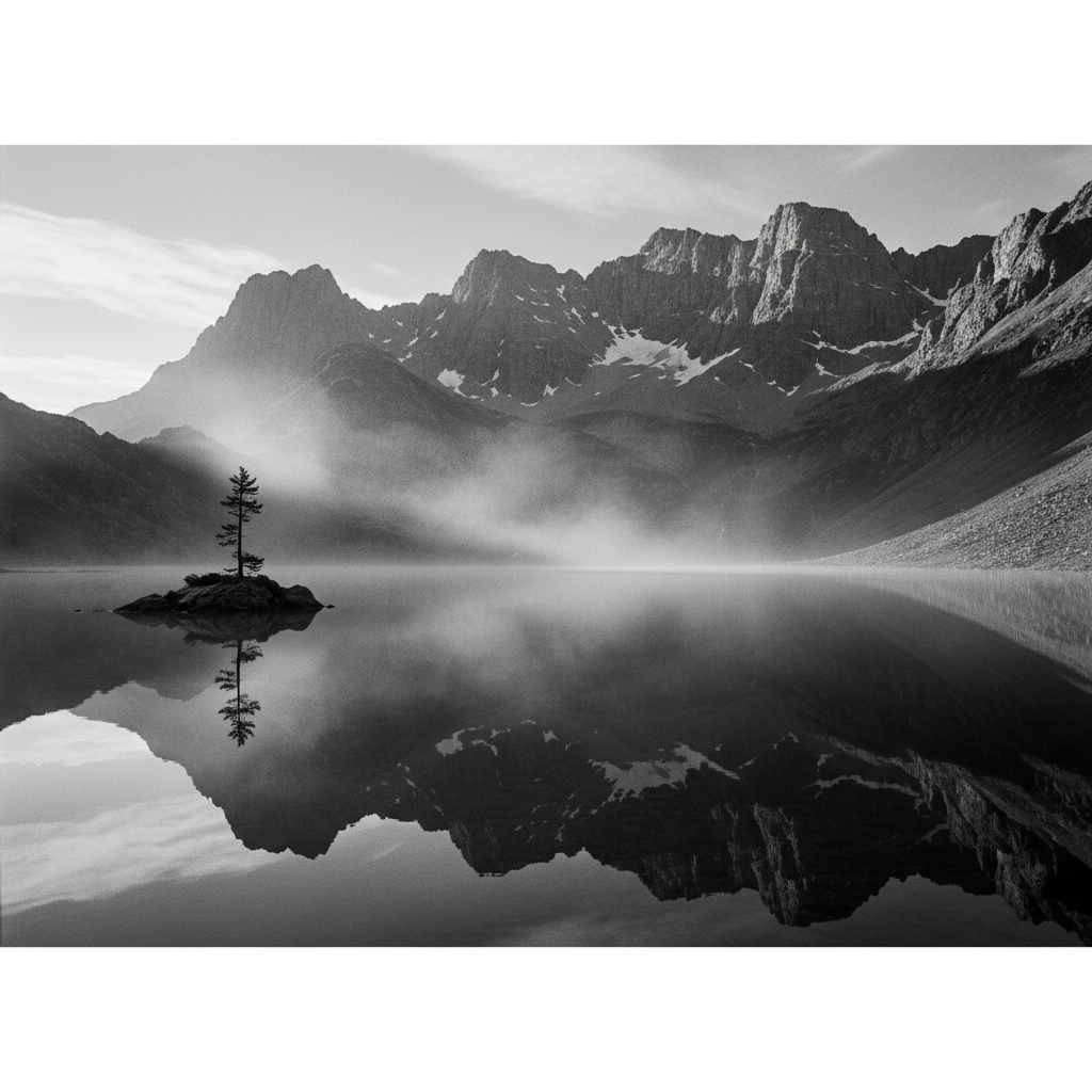 meditacao para emagrecer — reflexo na natureza