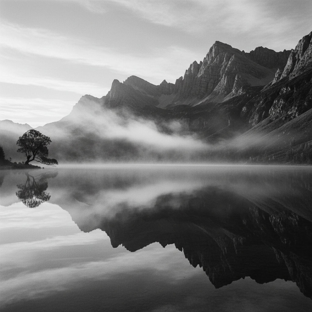 meditação para cura do corpo e da alma — reflexo na natureza