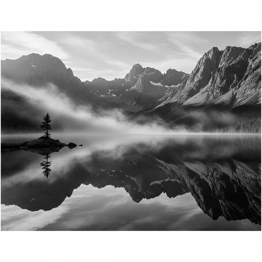 meditação para crianças — reflexo na natureza