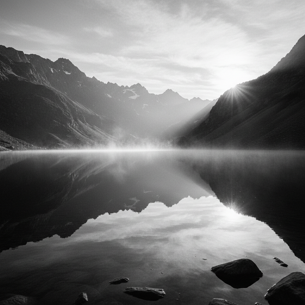 aprenda a meditar — reflexo na natureza