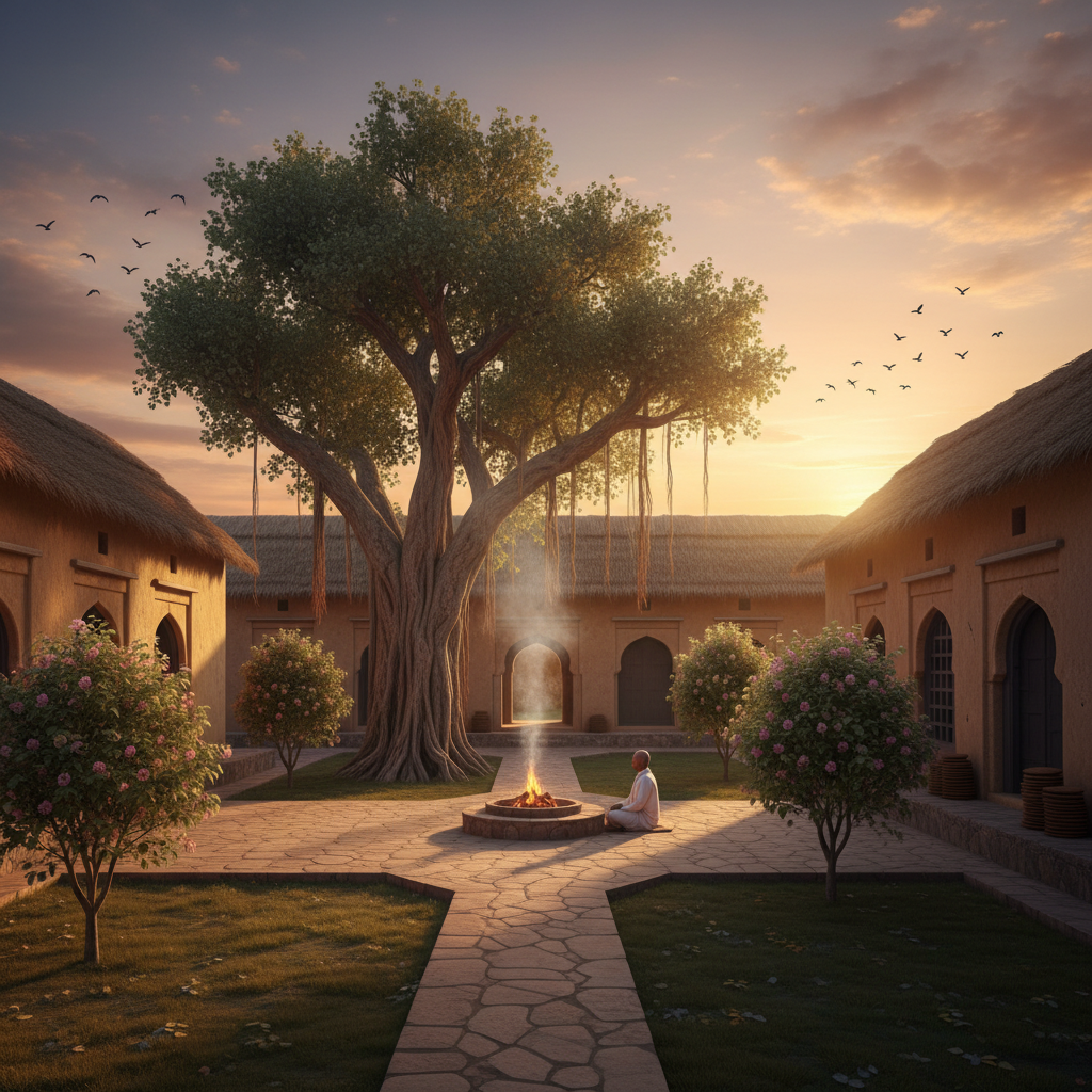 ashram significado vedanta